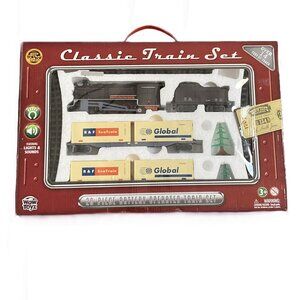 Classic Train Set, 20 piece, Wow Toyz. New in Open Box. Battery Operated, Tested